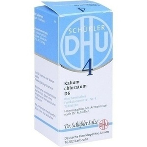BIOCHEMIE DHU 4 Kalium chloratum D 6 Tabletten