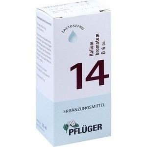 BIOCHEMIE Pflüger 14 Kalium bromatum D 6 Tropfen