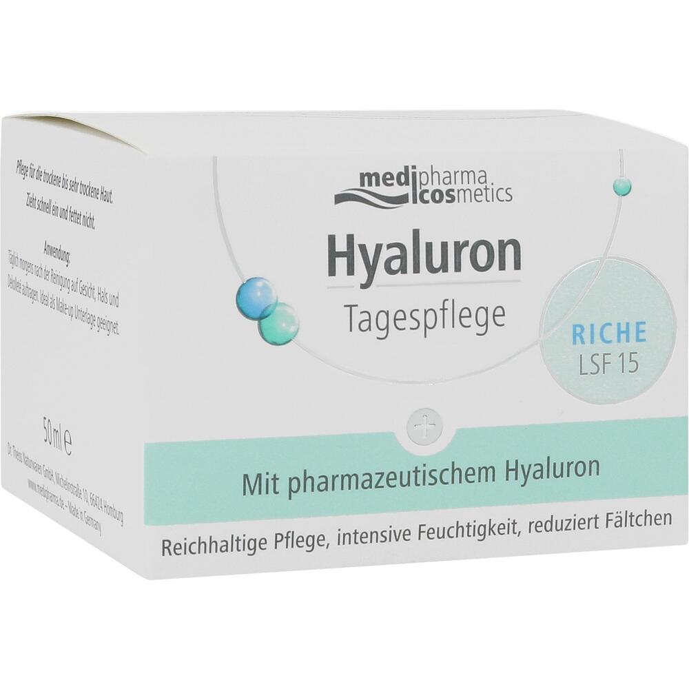 HYALURON TAGESPFLEGE riche Creme LSF 15