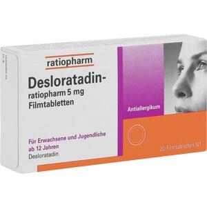 DESLORATADIN-ratiopharm 5 mg Filmtabletten